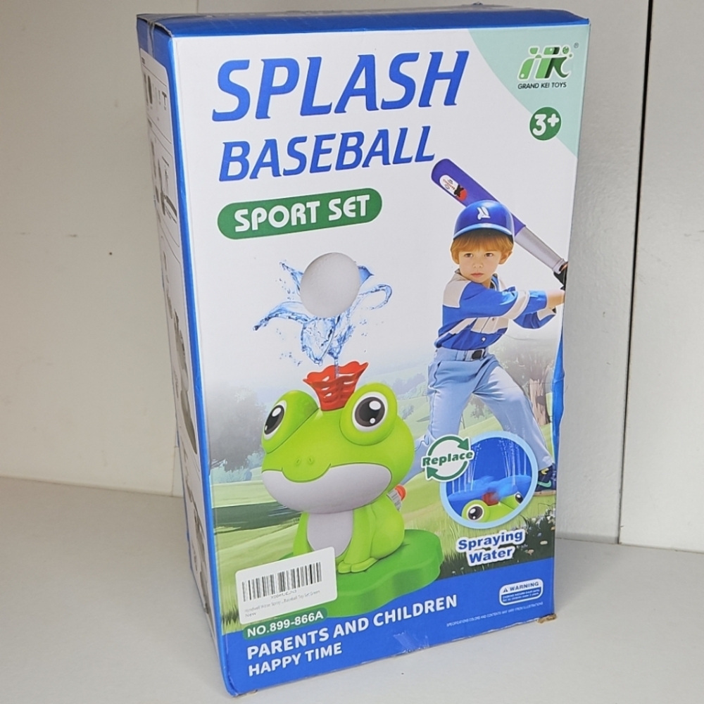 Splash Baseball Sport Set Choose Color Below Playful